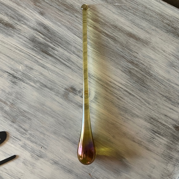 Glass Teardrop Icicle Suncatcher Ornament - Picture 2 of 4